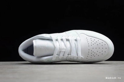 'TRIPLE LOW WHITE' AIR 1 JORDAN 1002